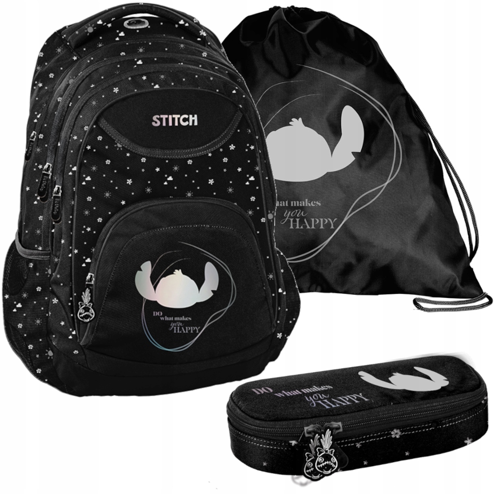 Školský batoh Stitch Happy od BeUniq pre dievčatá - Ideálna kombinácia štýlu a funkčnosti